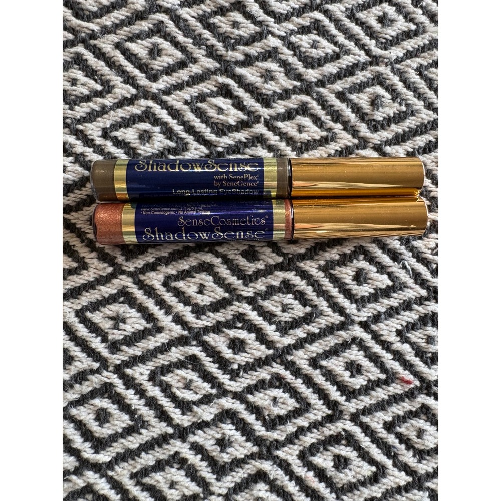 SeneGence ShadowSense Rose Gold Shimmer & Shimmer Smoked Topaz Eyeshadow Duo 2pc